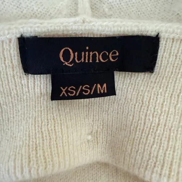 Quince Scuba Dickey Jacket in Navy Blue Cashmere Dickey Blazer Insert Size Small - Picture 13 of 16